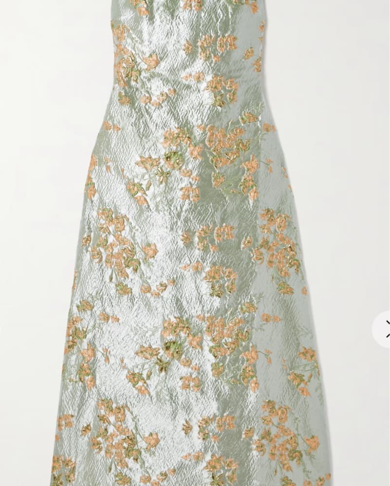 STAUD Kennedy Strapless Midi Dress - Image 2