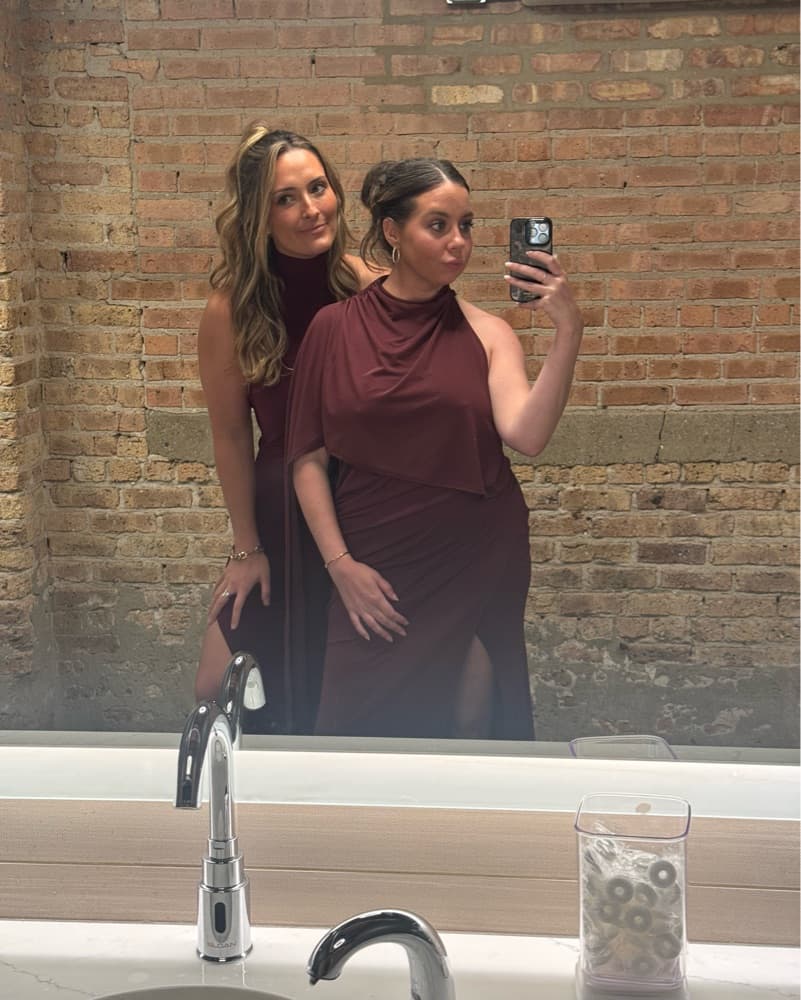 One shoulder Cape Dress - Image 1
