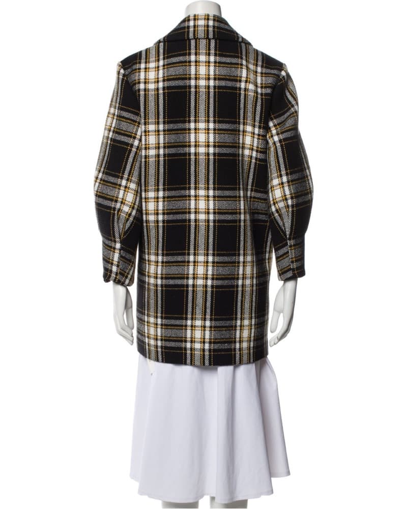 Alice + Olivia Plaid Jacket with Pockets - Image 3