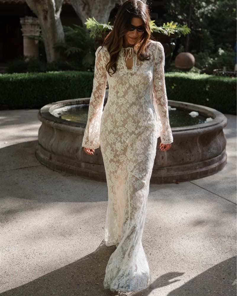 Stone Cold Fox Ivory Maxi Dress - Image 1
