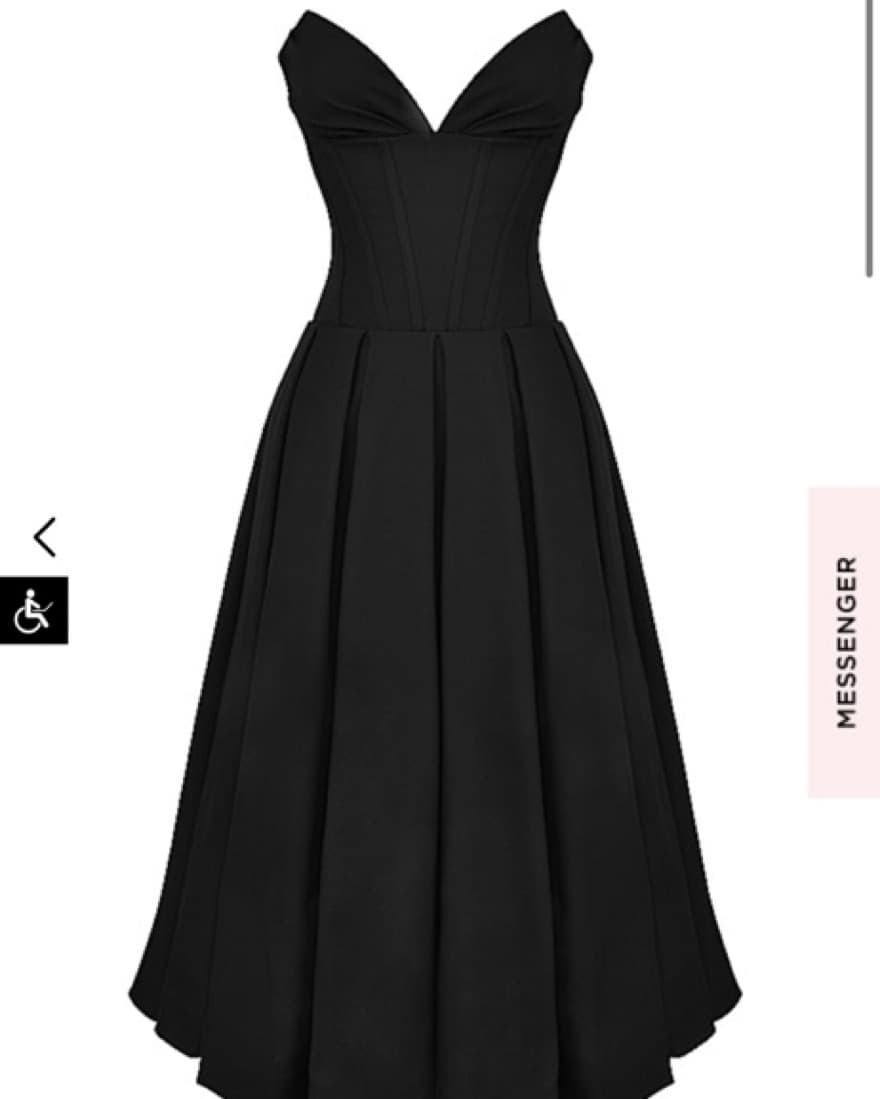 HOUSE OF CB STRAPLESS MIDI DRESS - Image 1