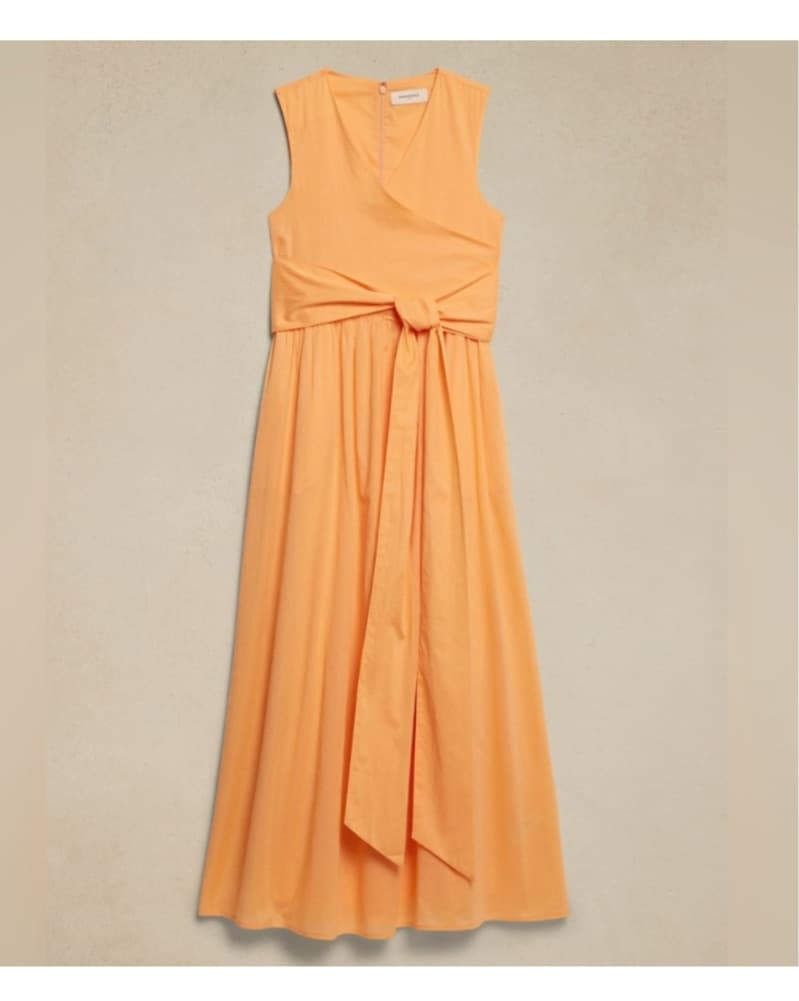 Apricot Midi Dress - Image 1