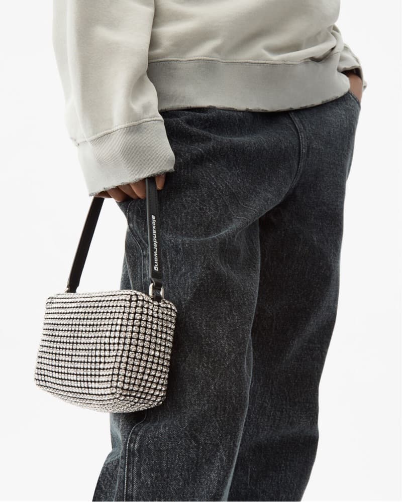 heiress pouch in crystal mesh - Image 2