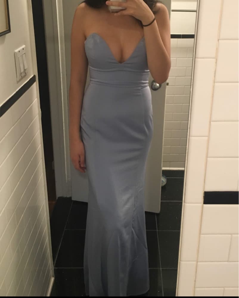 Lovers + Friends Baby Blue Gown - Image 2