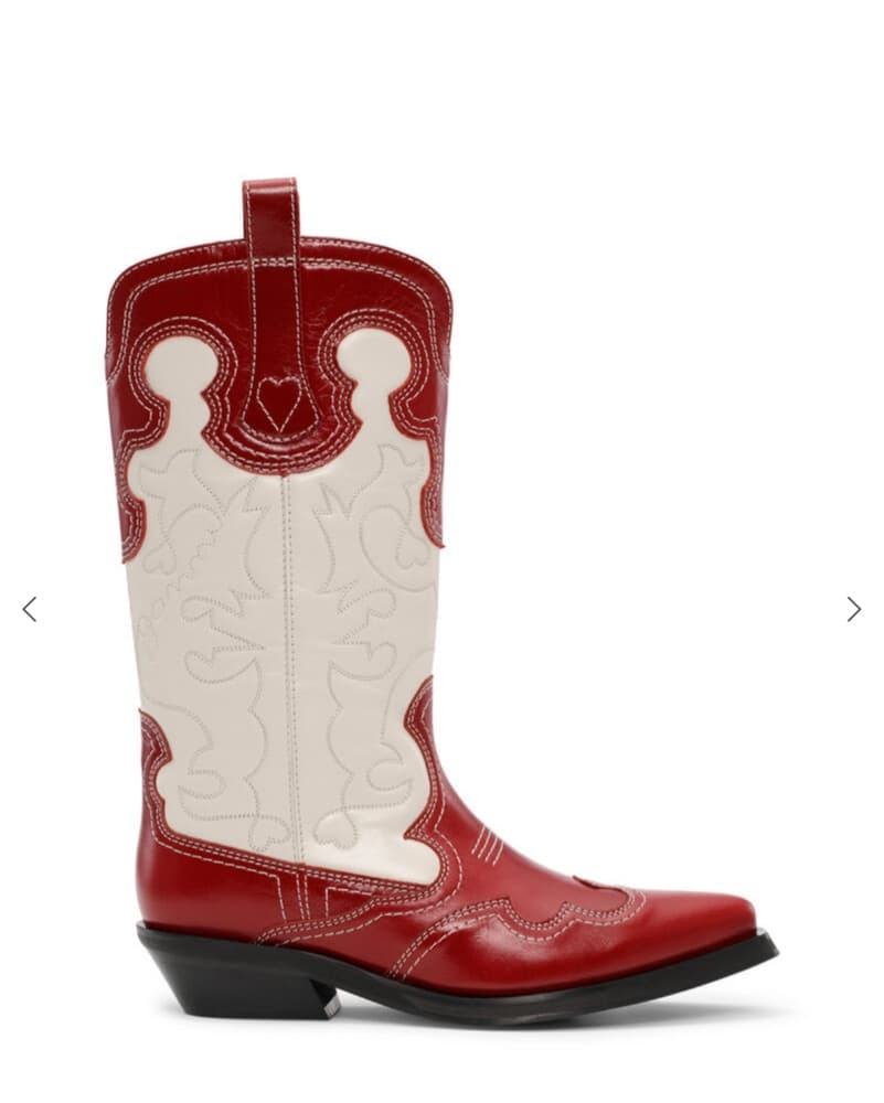 Ganni Cowboy Boots  - Image 1