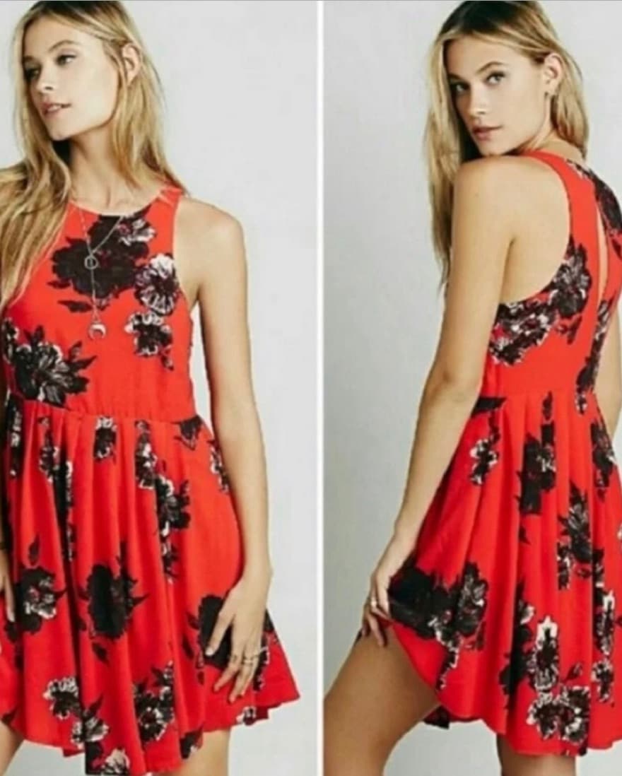 Free People Flutter By Mini Dress - Image 3