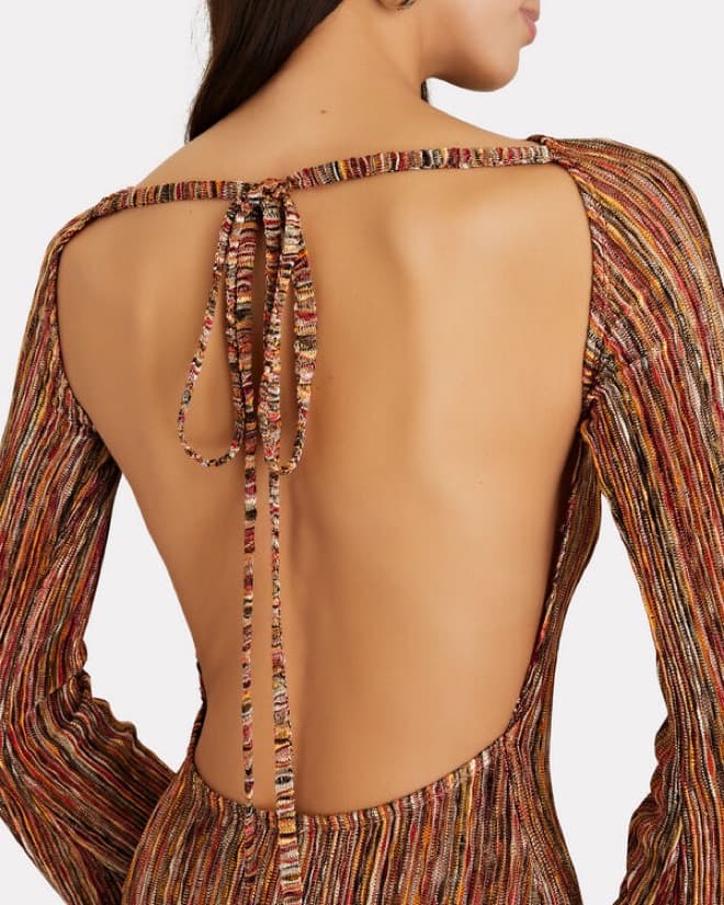 RONNY KOBO Lanora Marled Knit Maxi Dress - Image 3