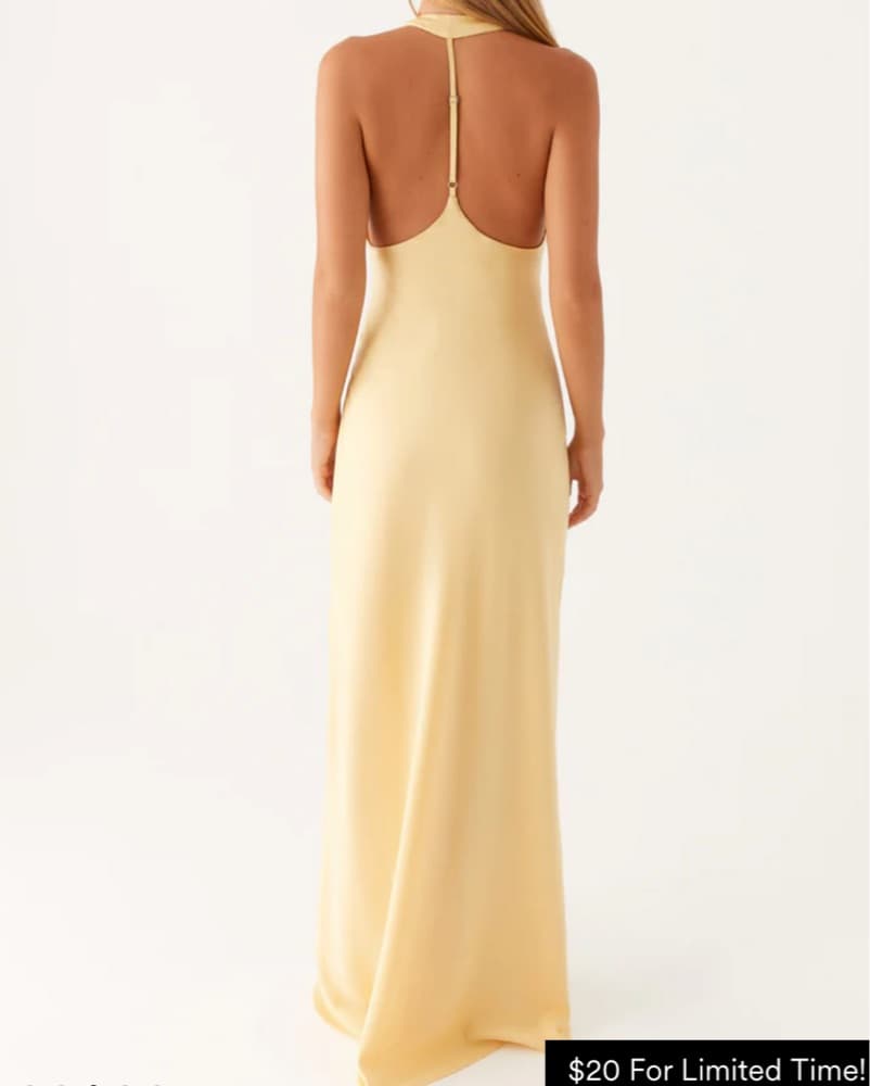 Yellow pepper mayo Dress - Image 3