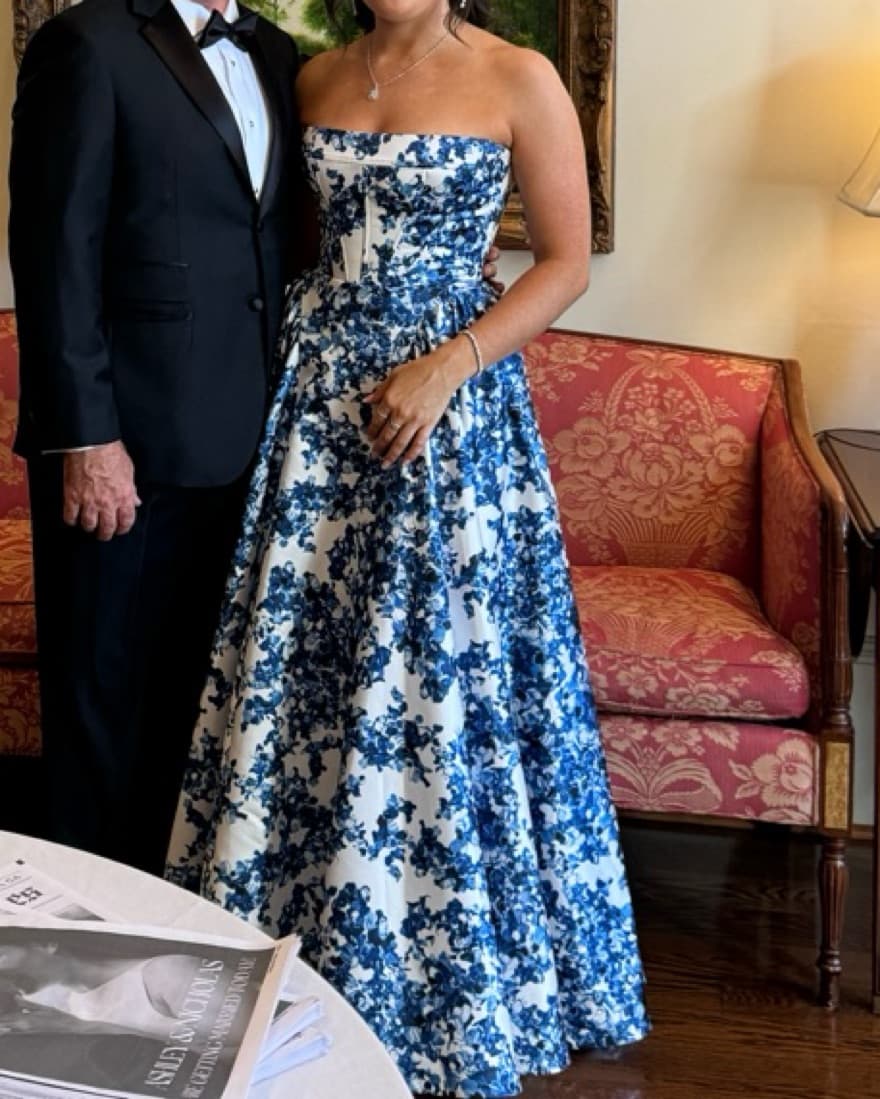 Milla Floral Corset Gown  - Image 2