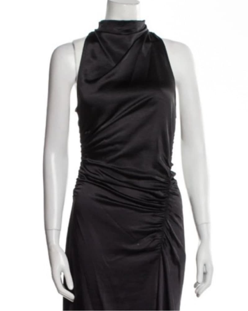 ALC Floor Length Inez Black Dress - Image 1