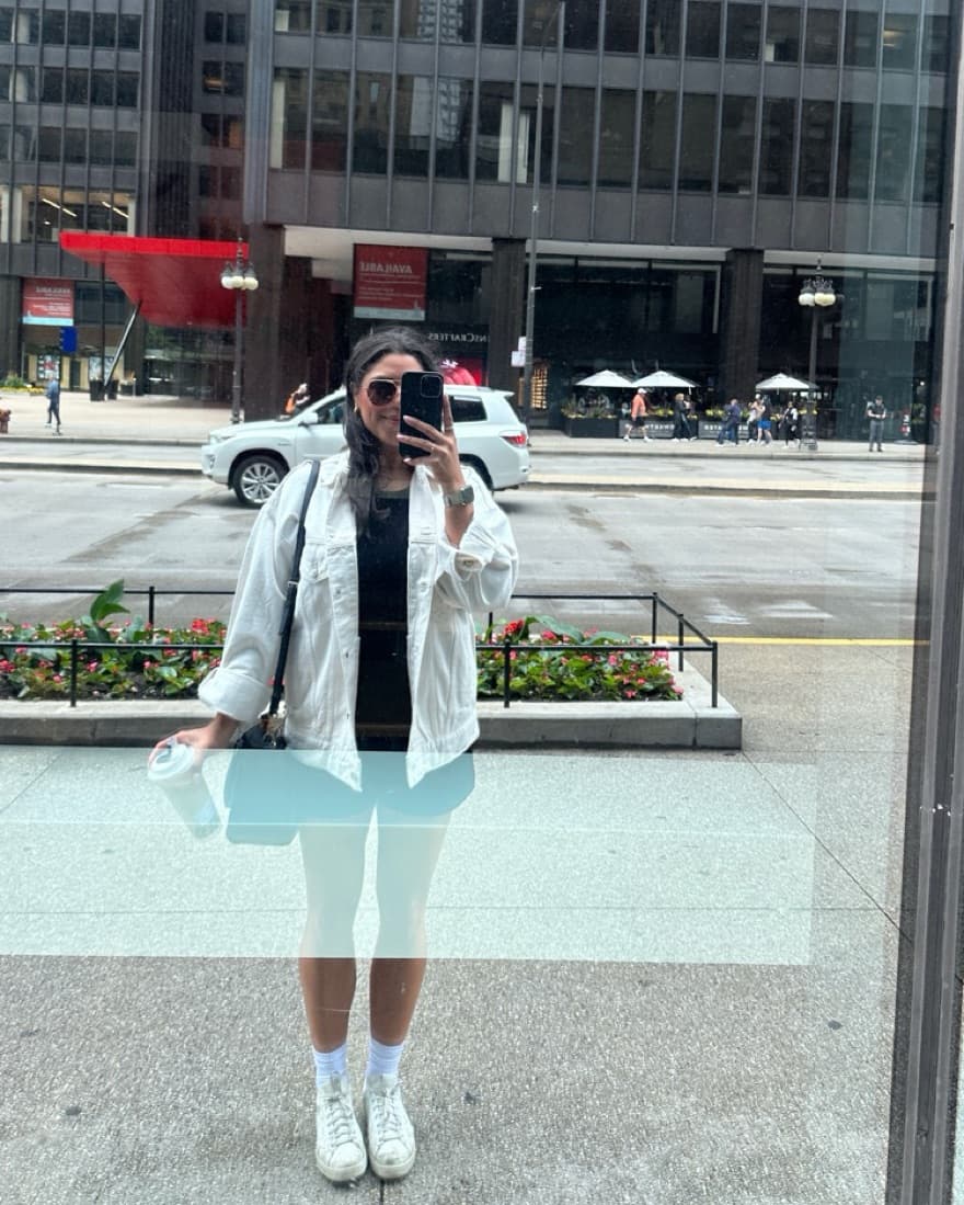 Reformation Oversized Jean Jacket - Image 2