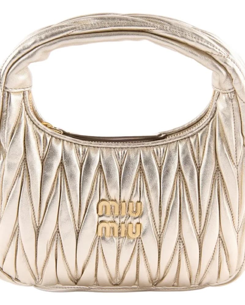 Miu Miu Gold Purse - Image 2
