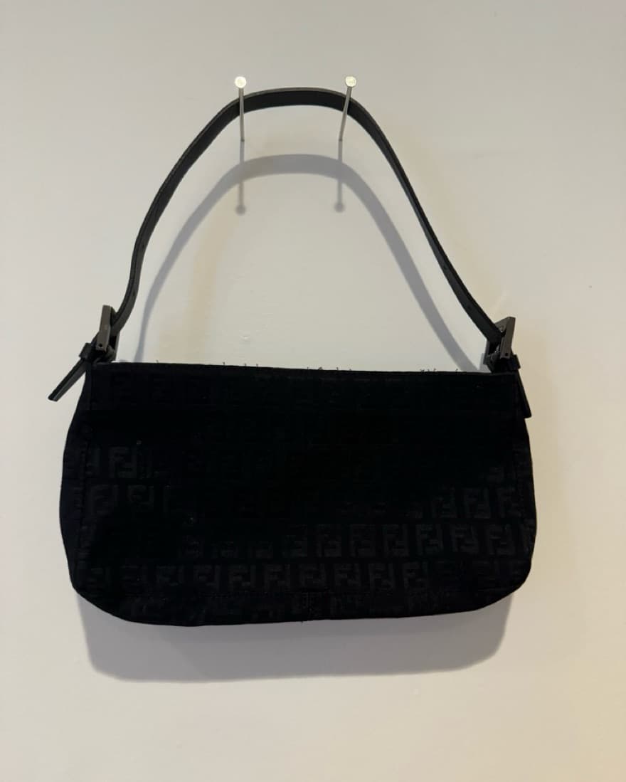 Fendi Black Shoulder Purse  - Image 5