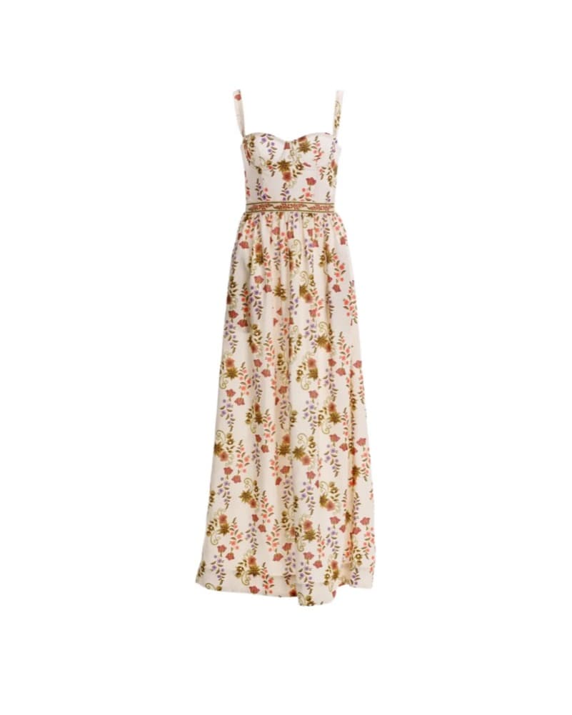 Agua Bendita Floral Maxi Dress - Image 3