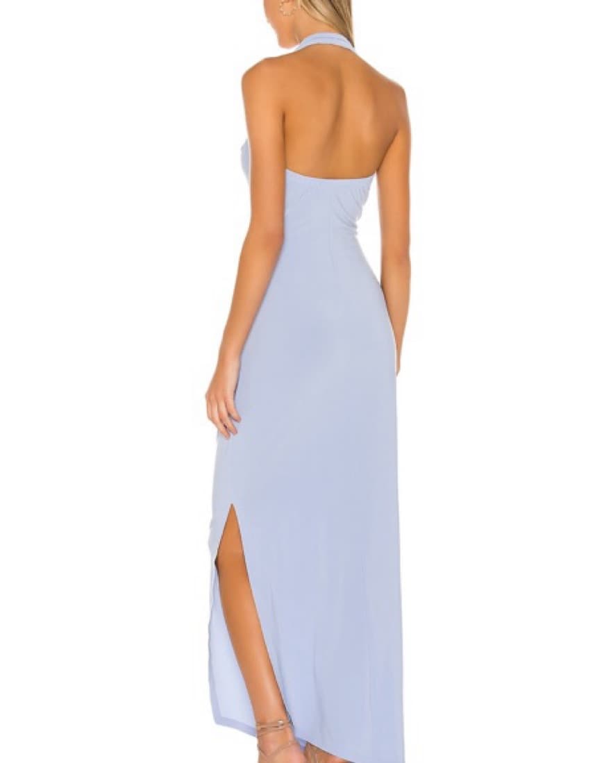 Revolve Sweetheart Side Drape Gown - Image 2