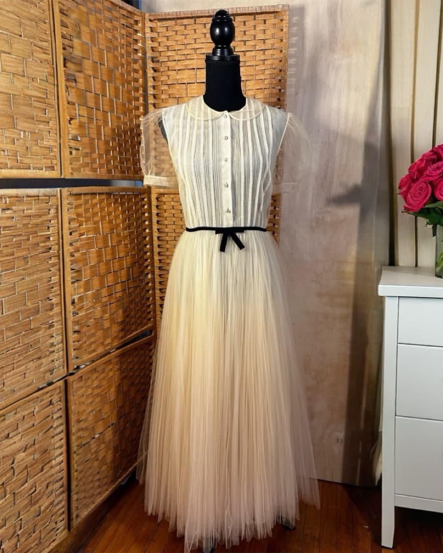 Miu Miu Tulle Dress - Image 1