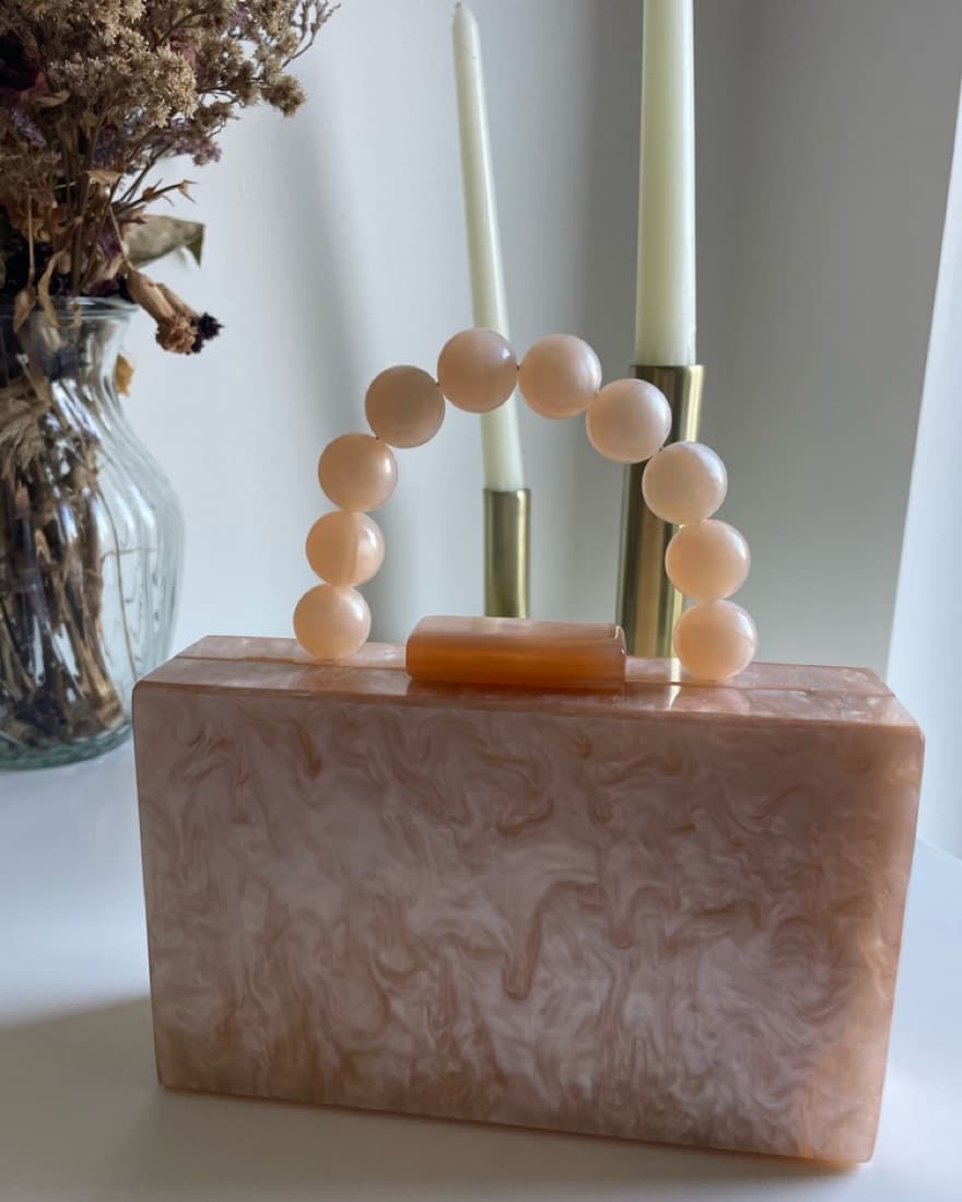 Mother Of Pearl: Formal Clutch/ Bag - Image 1