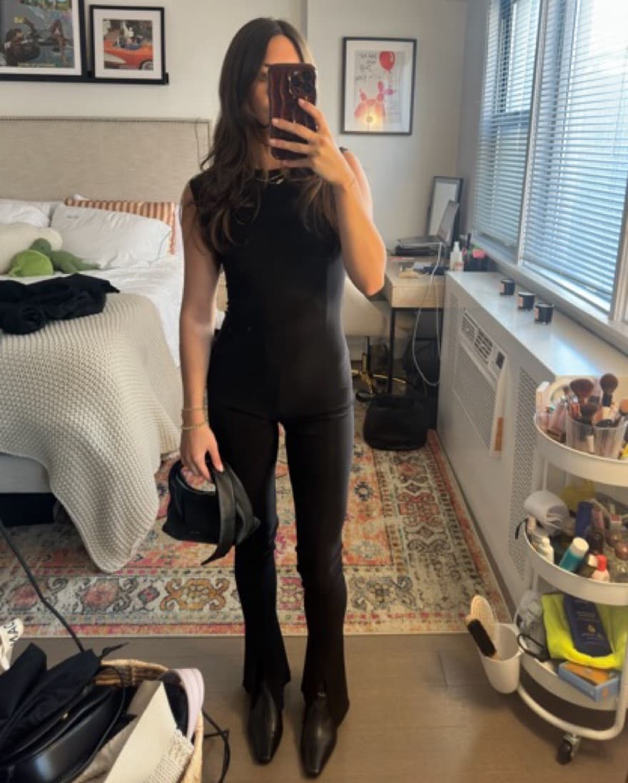 Norma Kamali Sleeveless Catsuit - Image 4