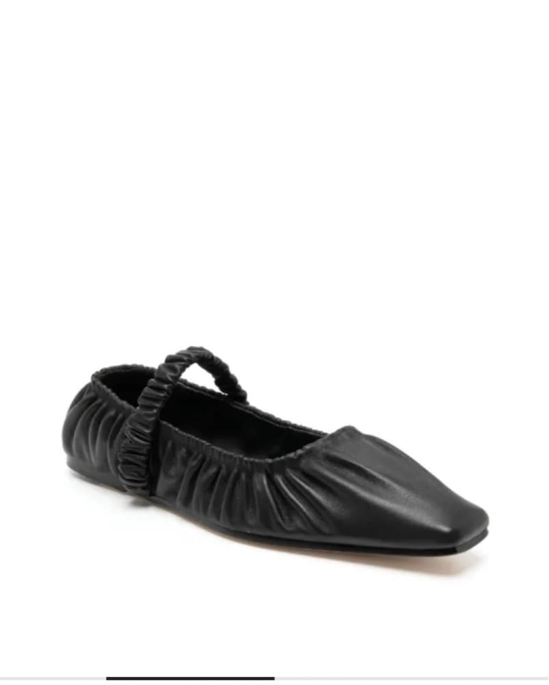 Studio Amelia Leather Ballet Flats - Image 2