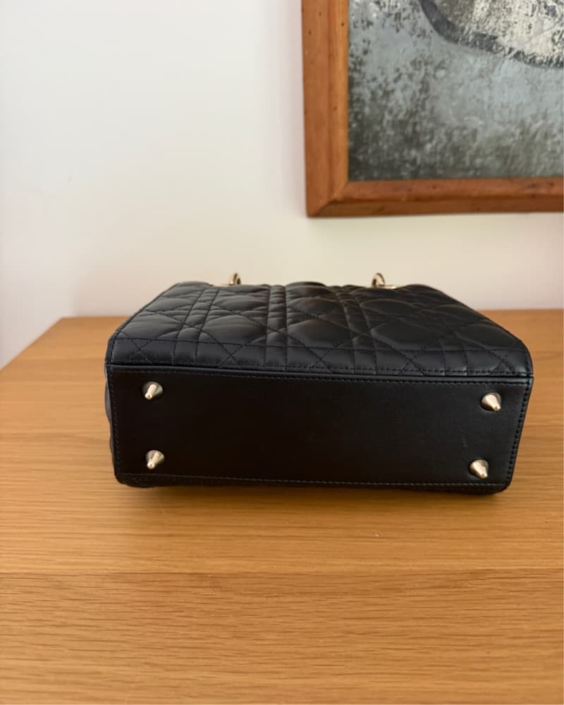 Dior lady dior Small In Black   - Image 4