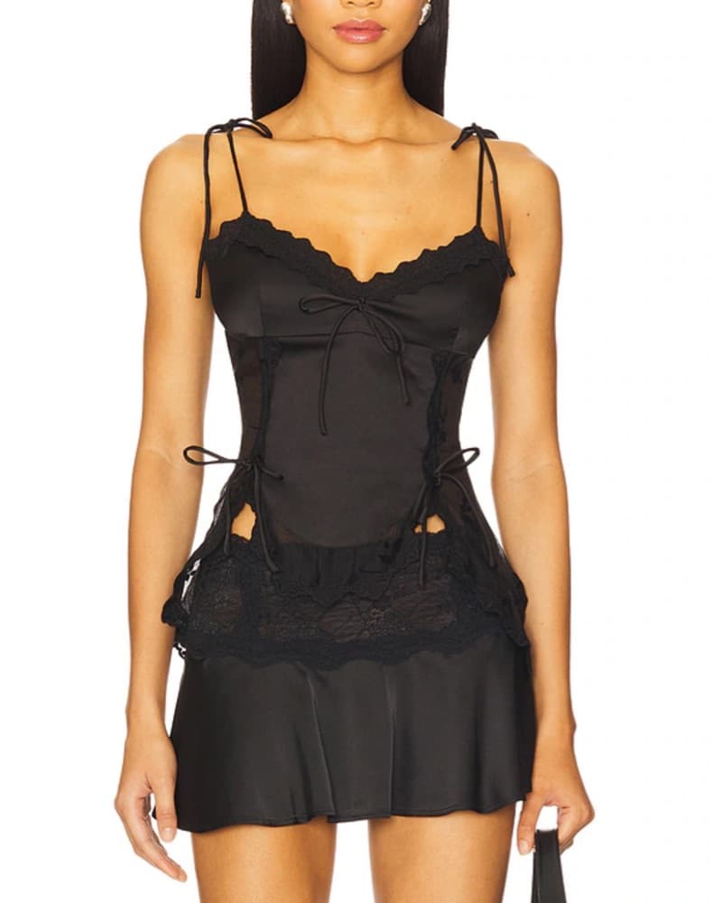 I.AM.GIA Meadow Top In Black - Image 1