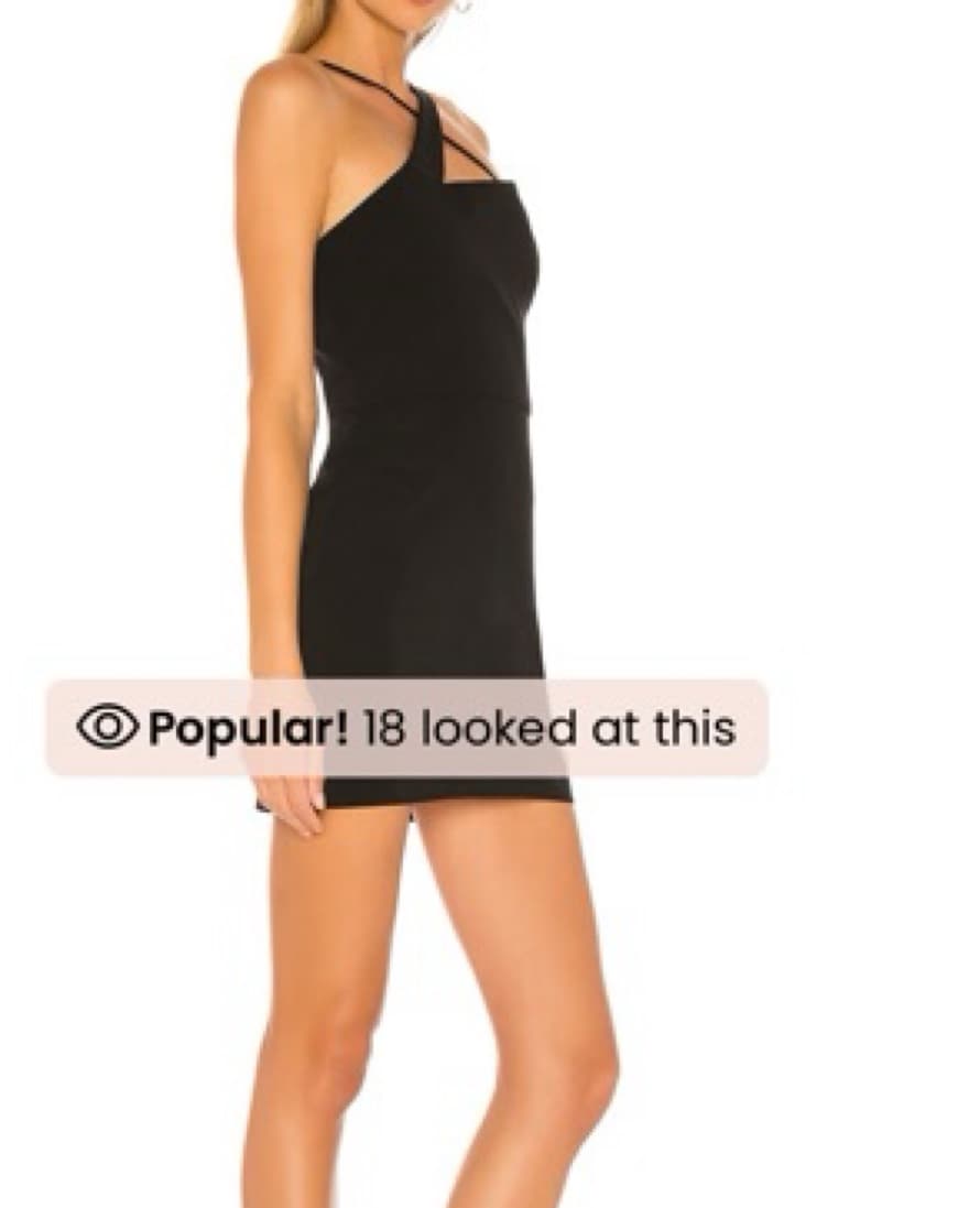 Chic Black Halter Mini Dress - Image 3