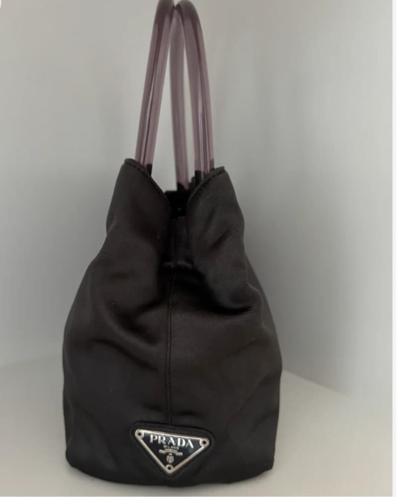 Prada Satin Handle bag - Image 1