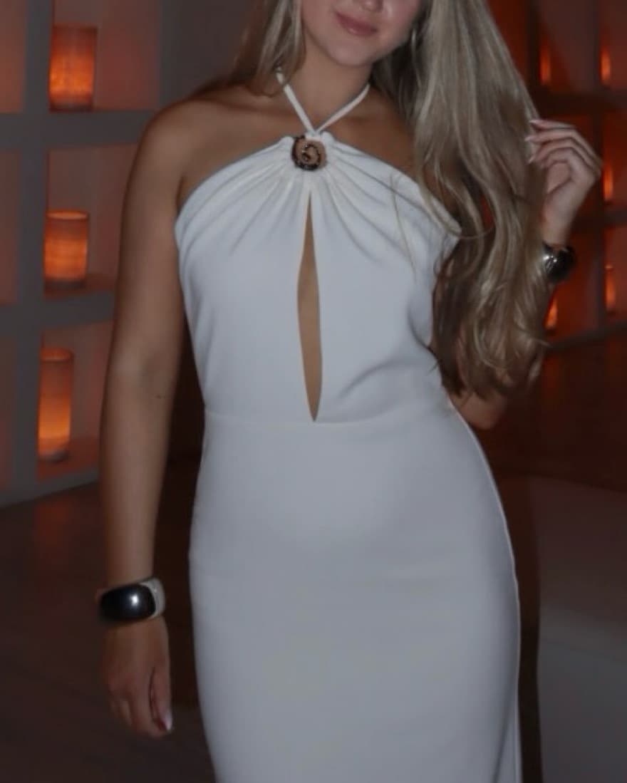 STAUD White Abigail Dress - Image 6