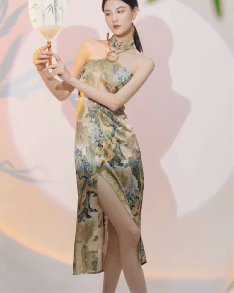 Beth and Brian Modern Qipao - Image 2