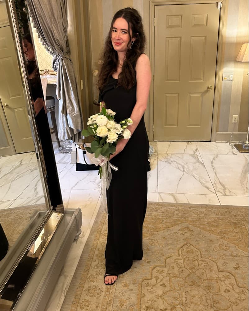Lulu’s Asymmetrical Off Shoulder Dress - Image 2