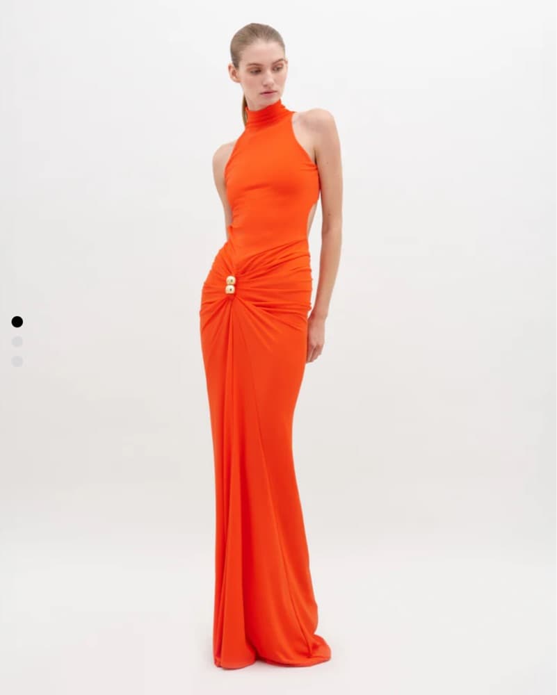 Silvia Tcherassi Orange Gown  - Image 2