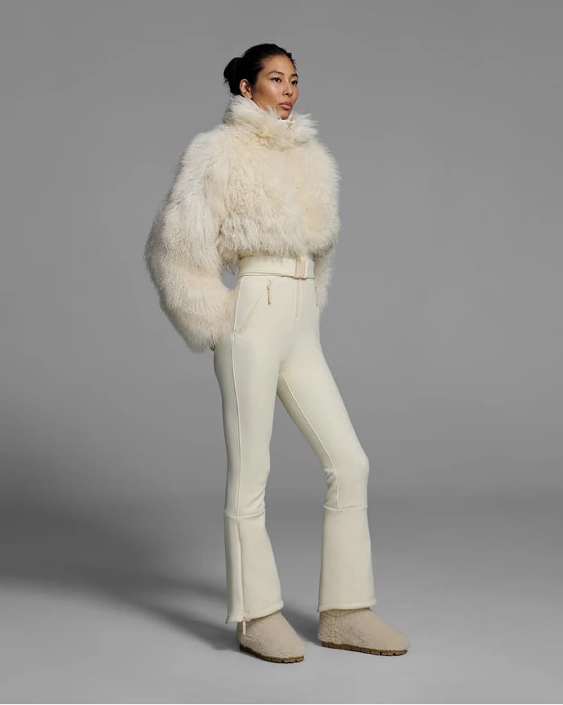 $3,300 Cordova Nozawa Ivory Fur Ski Suit - Image 4