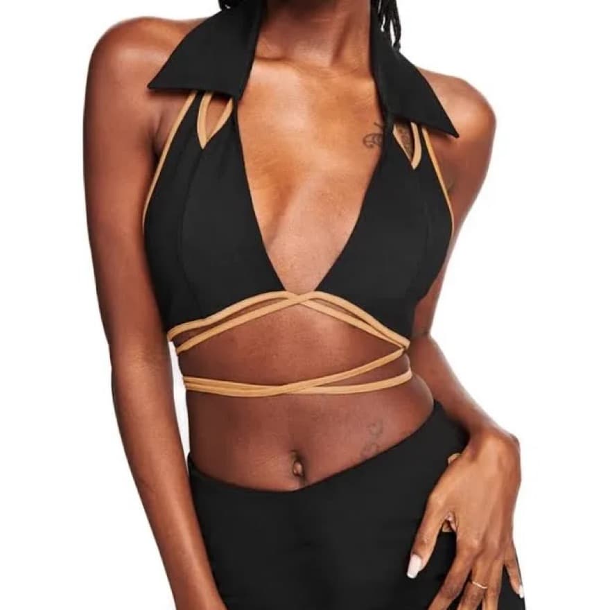 I Am Gia Black Terra Top - Image 1