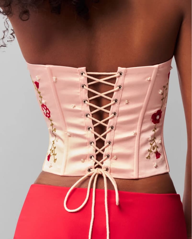 Danielle Guizio Ballet Slipper Corset - Image 2