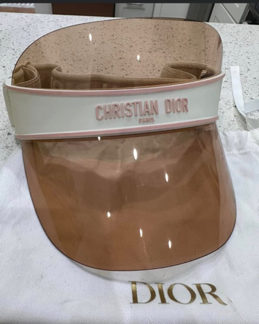 Dior Nude Pink Visor  - Image 5