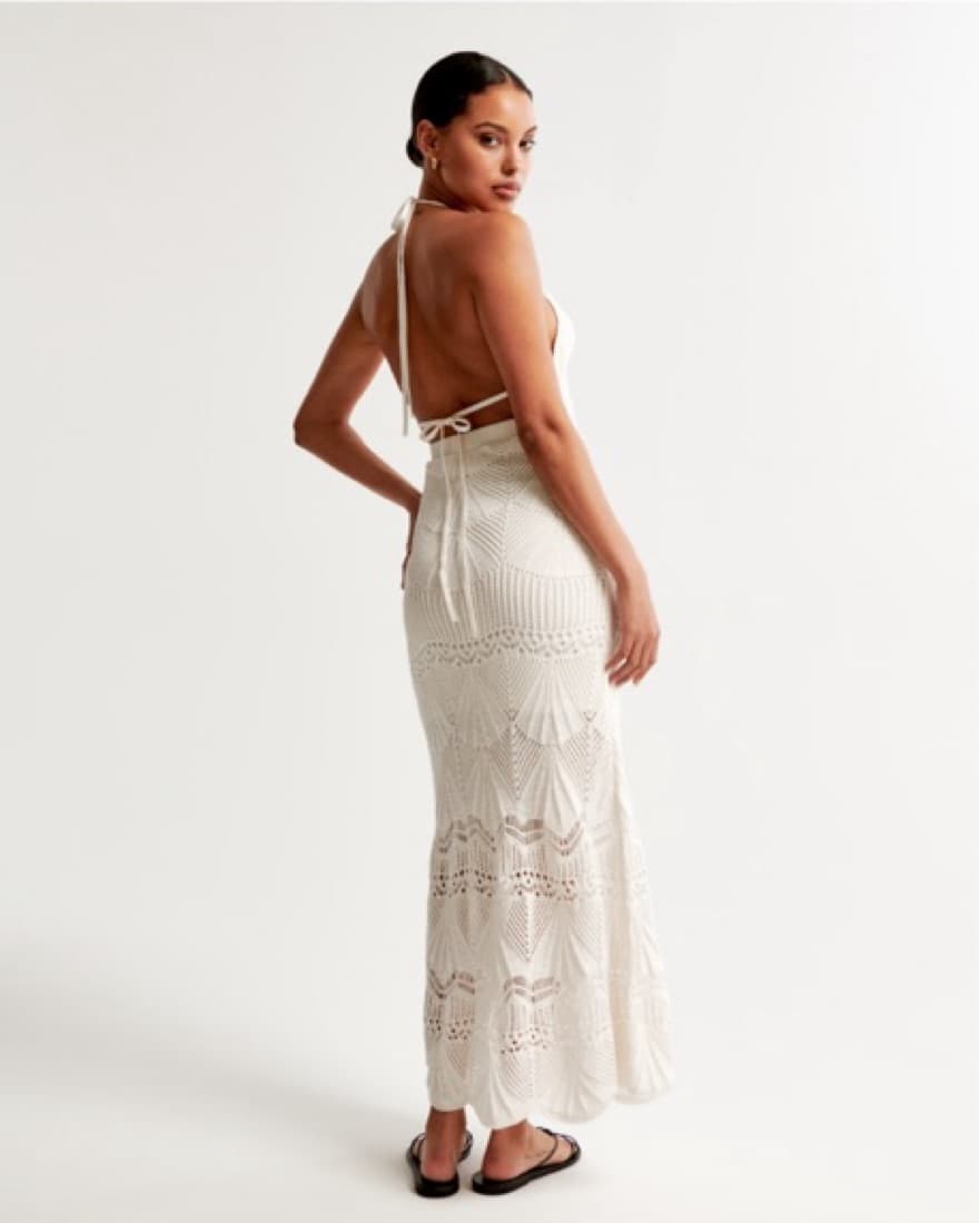 Crotchet Petite Maxi Dress  - Image 3