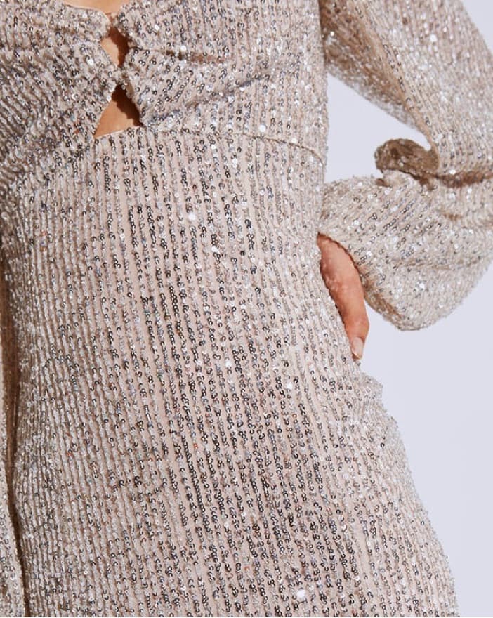 C/meo Lustre Mini Dress - Image 3