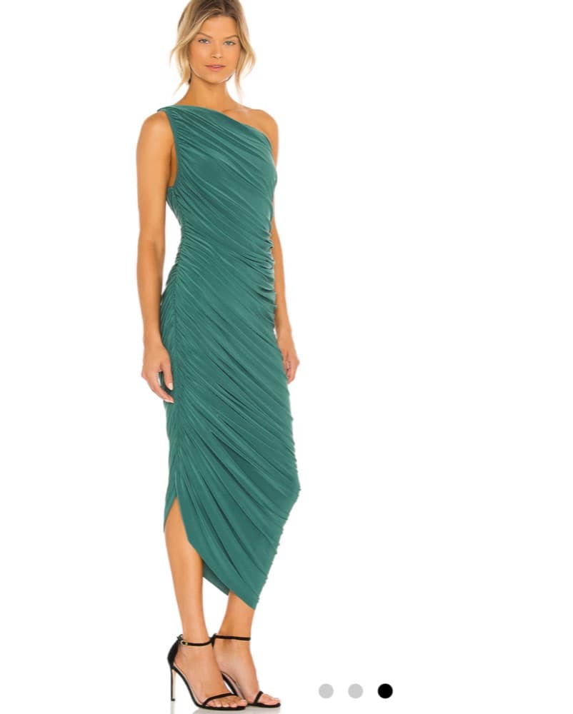 Norma kamali Green Dress - Image 2