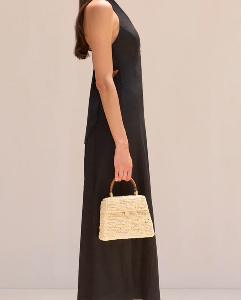 Cult Gaia Linen Midi Dress - Image 2