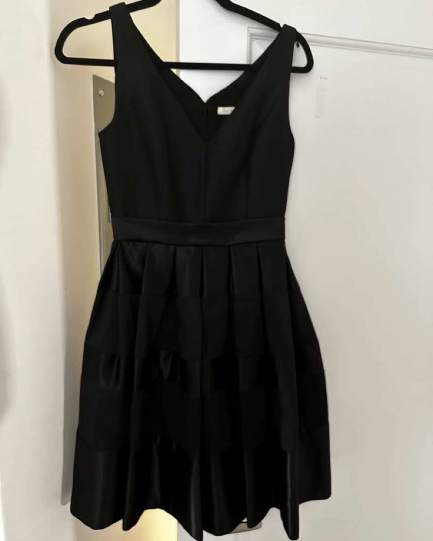 Black Halston Heritage Cocktail Dress - Image 1