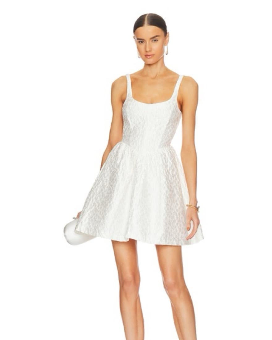 Mabel Dress In White - Image 1