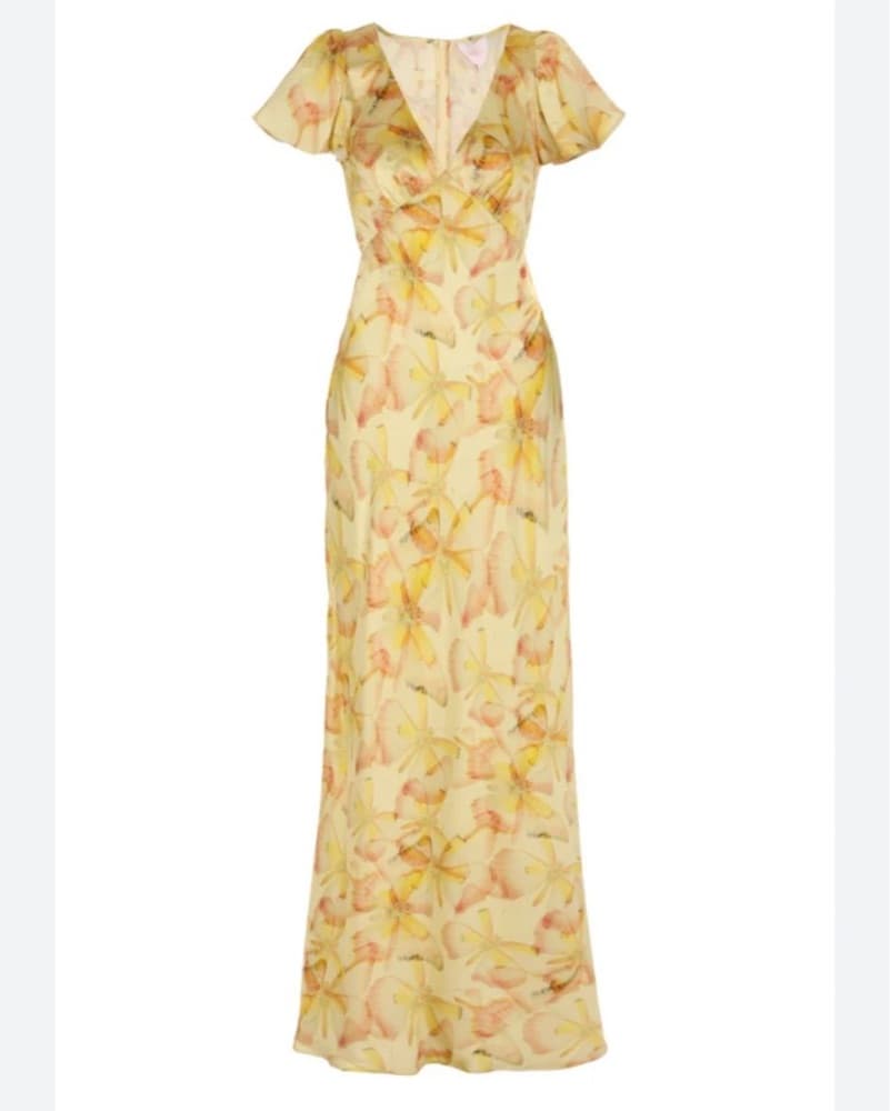 SELKIE Maxi Satin Slip Dress - Image 4