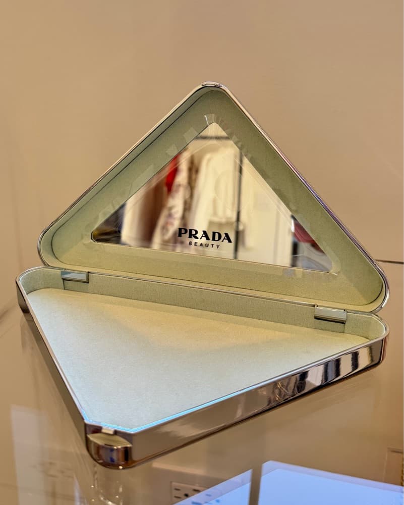 Prada Silver Clutch - Image 2