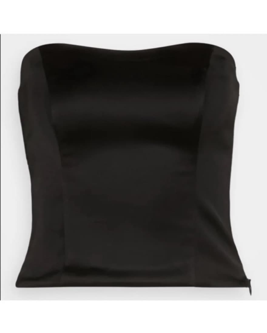 Abercrombie Satin Corset With Zipper - Image 1