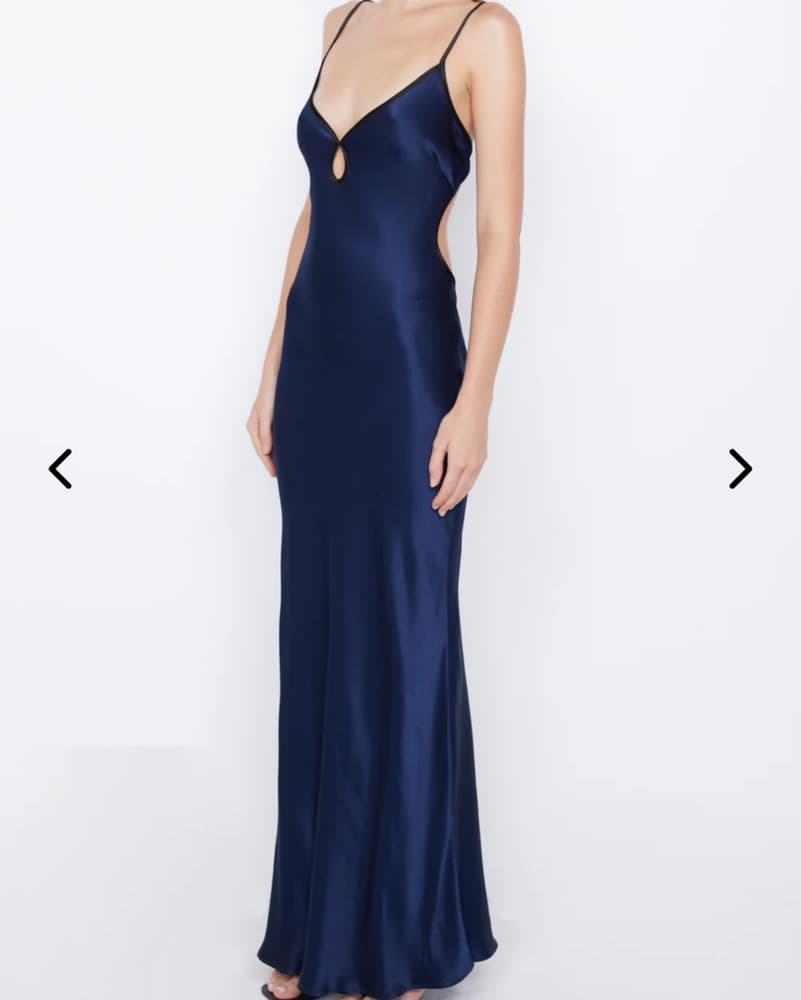 Cedar City Maxi Dress In Ink/Black - Image 3
