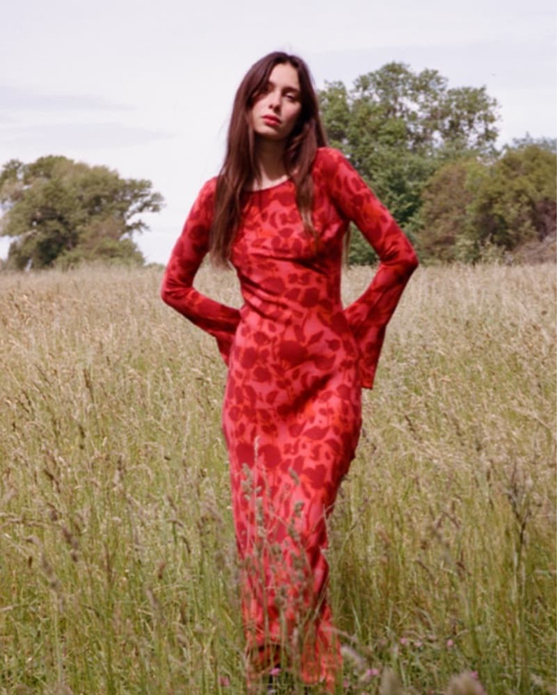 Red Realisation Par Gia Dress - Image 4