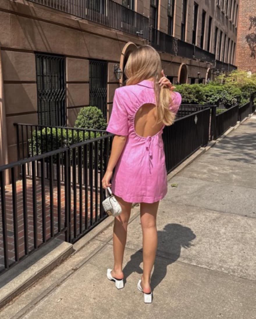 Revolve Mini Dress - Image 4