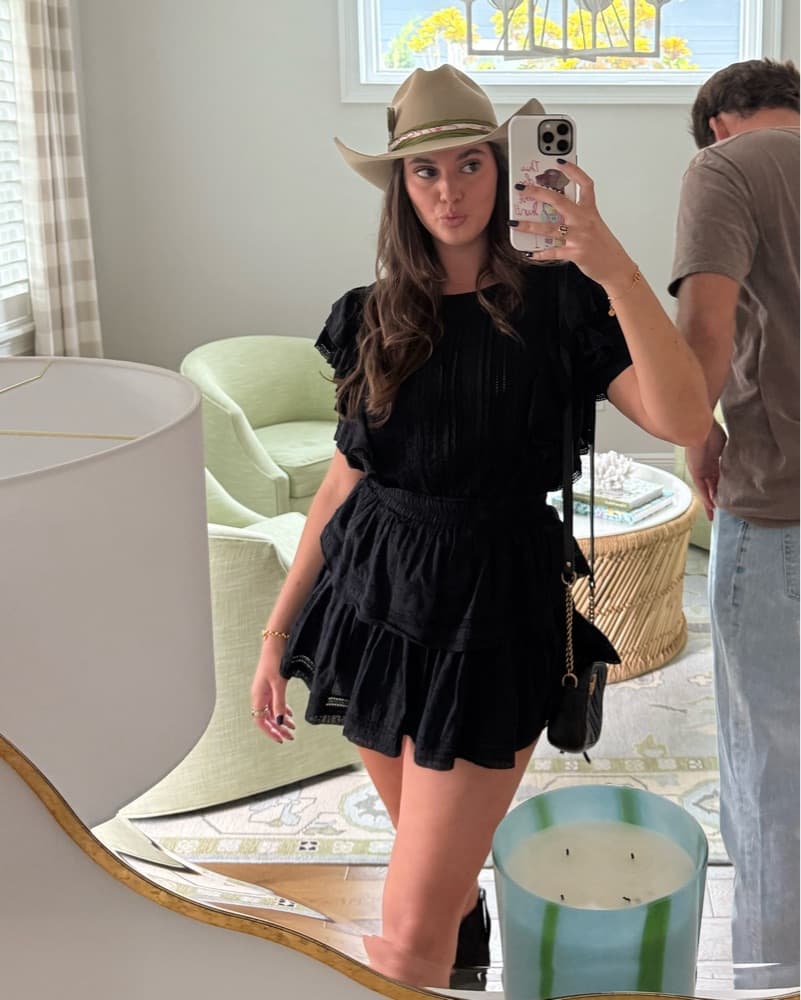 Black LSF Mini Dress  - Image 1