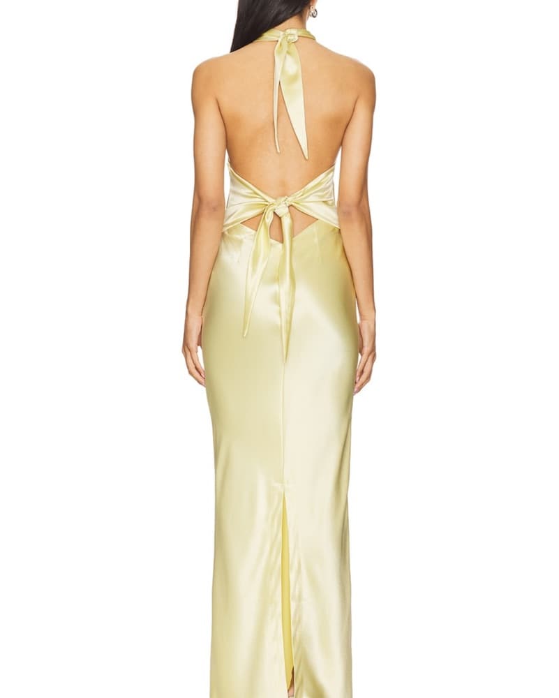 Ester Dress Butter Yellow - Image 2