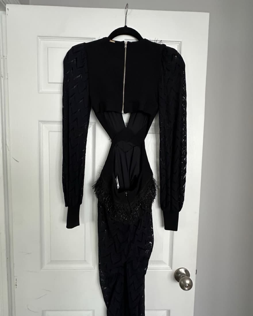 PatBo Fringe Trim Cutout Jumpsuit - Image 6